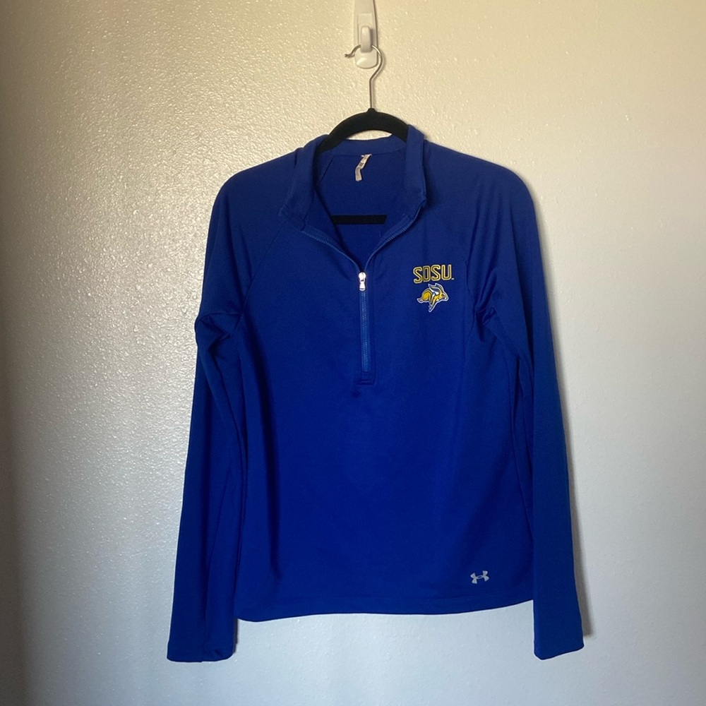 SDSU Jackrabbit quarter zip | Roll Jacks